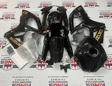 Suzuki GSXR 600 (2006-2007) Black, Gold Fairings at KingsMotorcycleFairings.com