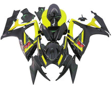 Suzuki GSXR 600 Fairings (2006-2007) Black, Yellow at KingsMotorcycleFairings.com
