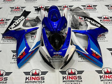 Suzuki GSXR600 Fairings (2006-2007) White, Dual Blue, Red, Black from KingsMotorcycleFairings.com