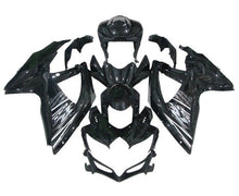 Suzuki GSXR 600 Fairings (2008-2010) Black, Gray at KingsMotorcycleFairings.com