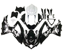 Suzuki GSXR 600 Fairings (2008-2010) Black, White, Leyla at KingsMotorcycleFairings.com