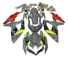 Suzuki GSXR 600 Fairings (2008-2010) Nardo Gray, Black, Neon Yellow, Red at KingsMotorcycleFairings.com