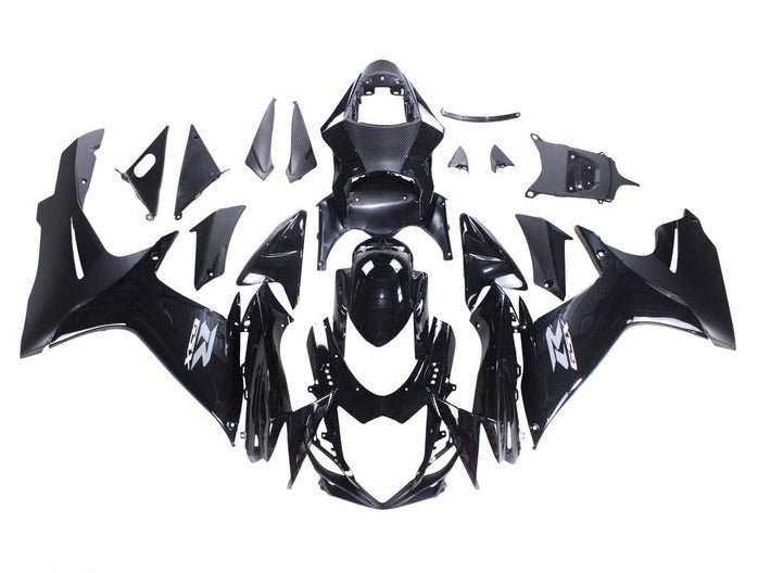 Suzuki GSXR 600 Fairings (2011-2024) Black, Gray at KingsMotorcycleFairings.com