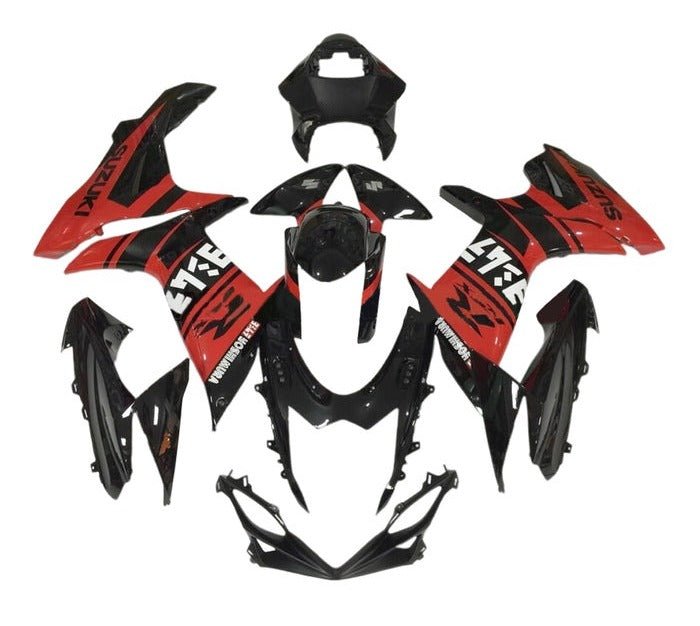 Suzuki GSXR600 Fairings (2011-2024) Red, Black Yoshimura at KingsMotorcycleFairings.com