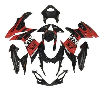 Suzuki GSXR600 Fairings (2011-2024) Red, Black Yoshimura at KingsMotorcycleFairings.com