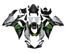 Suzuki GSXR 600 Fairings (2011-2024) White, Black, Green Monster at KingsMotorcycleFairings.com