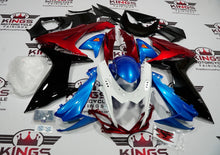 Suzuki GSXR600 Fairings (2025-2026) Blue, Black, White, Red Superman at KingsMotorcycleFairings.com