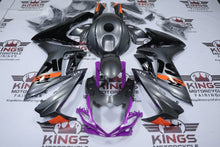 Suzuki GSXR600 Fairings (2025-2026) Gray, Purple, Orange, Black at KingsMotorcycleFairings.com