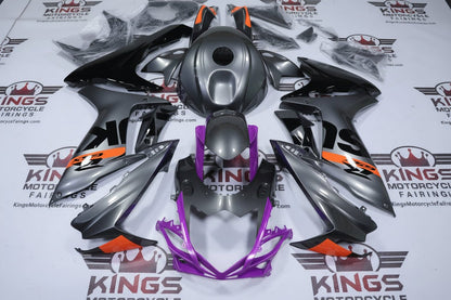 Suzuki GSXR600 Fairings (2025-2026) Gray, Purple, Orange, Black at KingsMotorcycleFairings.com