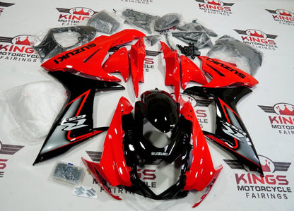 Suzuki GSXR600 Fairings (2025-2026) Red, Black, Gray at KingsMotorcycleFairings.com