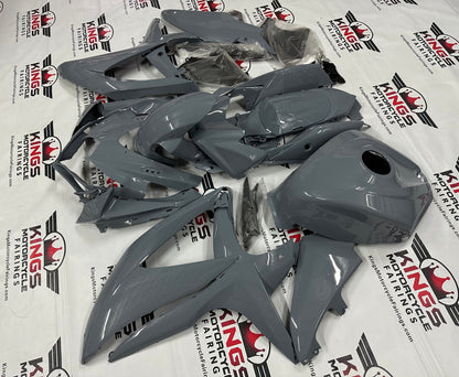 Suzuki GSXR 600 Fairings (2008-2010) Nardo Gray at KingsMotorcycleFairings.com
