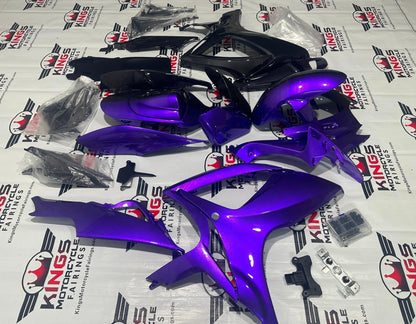 Suzuki GSX-R 750 Fairings (2006-2007) Purple, Faux Carbon Fiber at KingsMotorcycleFairings.com