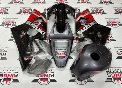 Suzuki GSXR750 Fairing Kit (2004-2005) Gray, Red, Black, Silver at KingsMotorcycleFairings.com