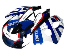 Suzuki GSXR 750 Fairings (1996-1999) Blue, White, Dark Blue, Red at KingsMotorcycleFairings.com