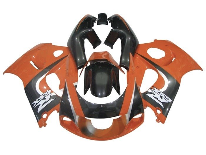 Suzuki GSXR 750 Fairings (1996-1999) Orange, Black at KingsMotorcycleFairings.com
