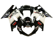 Suzuki GSXR 750 Fairings (2000-2003) Black, White, West at KingsMotorcycleFairings.com