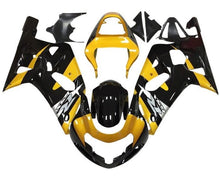 Suzuki GSXR 750 Fairings (2000-2003) Gold, Black, Gray at KingsMotorcycleFairings.com