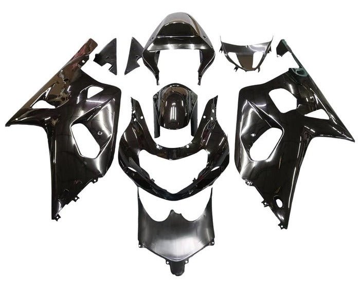 Suzuki GSXR750 Fairings (2000-2003) Metallic Black at KingsMotorcycleFairings.com