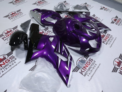 Suzuki GSXR750 Fairings (2000-2003) Purple, Silver, Black at KingsMotorcycleFairings.com