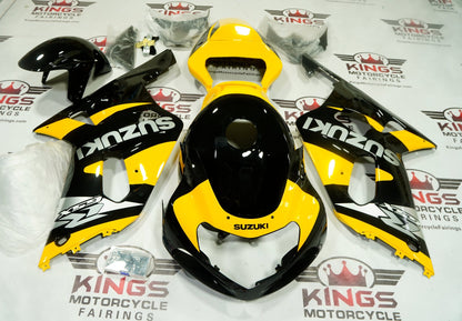 Suzuki GSXR750 Fairings (2000-2003) Yellow, Black, Silver at KingsMotorcycleFairings.com