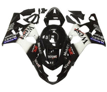 Suzuki GSXR750 Fairings (2004-2005) Black West at KingsMotorcycleFairings.com