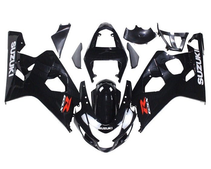 Suzuki GSXR750 Fairings (2004-2005) Black, Red, White at KingsMotorcycleFairings.com