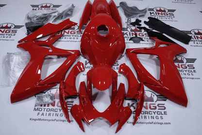 Suzuki GSXR750 Fairings (2006-2007) All Red from KingsMotorcycleFairings.com