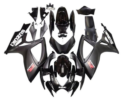 Suzuki GSXR 750 Fairings (2006-2007) Black, Matte Black, White, Red at KingsMotorcycleFairings.com