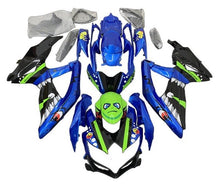Suzuki GSXR 750 Fairings (2008-2010) Blue, Green, Black Shark at KingsMotorcycleFairings.com