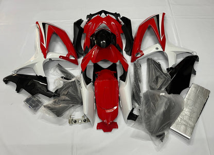 Suzuki GSXR750 Fairings (2008-2010) Red, White, Black at KingsMotorcycleFairings.com