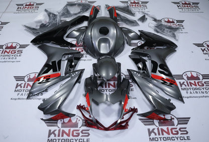 Suzuki GSXR750 Fairings (2025-2026) Gray, Red, Black at KingsMotorcycleFairings.com