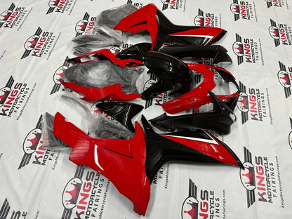 Suzuki GSXR 750 Fairings (2025-2026) Red Gloss, Black Gloss at KingsMotorcycleFairings.com