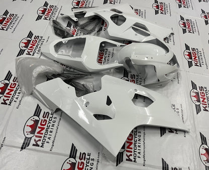 Suzuki GSXR750 Fairings (2004-2005) All White Fairings at KingsMotorcycleFairings.com 