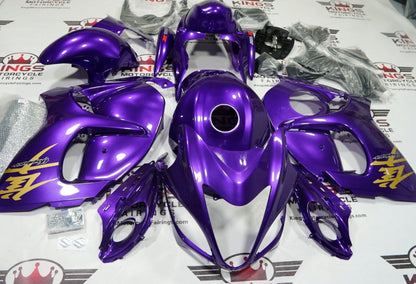 Suzuki Hayabusa Fairings (2008-2020) Purple, Gold at KingsMotorcycleFairings.com
