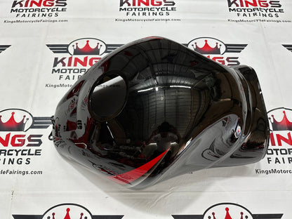 Suzuki Hayabusa Tank Cover (1999-2007) Red, Black, Silver at KingsMotorcycleFairings.com