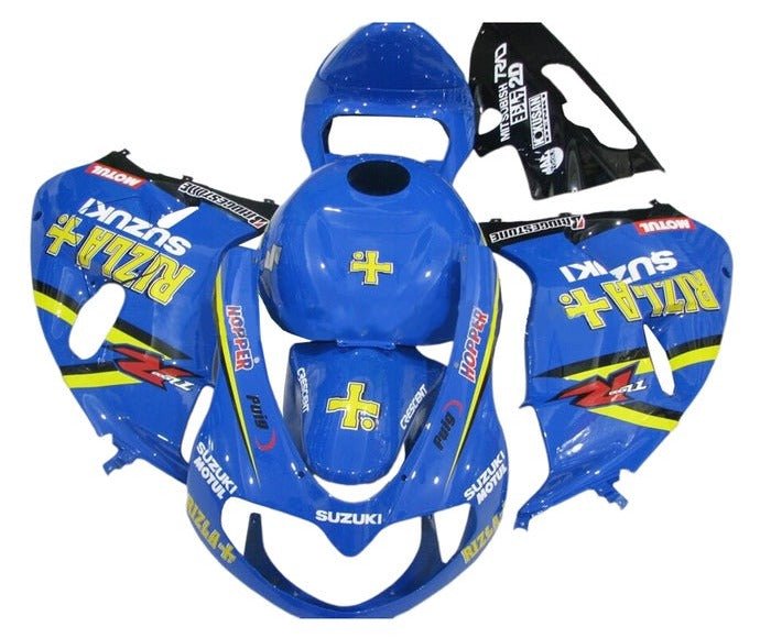 Suzuki TL1000R Fairings (1998-2003) Blue, Yellow Rizla at KingsMotorcycleFairings.com