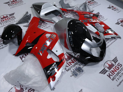 Suzuki GSX-R750 Fairings (2000-2003) Red, Silver, Black, Chrome from KingsMotorcycleFairings.com