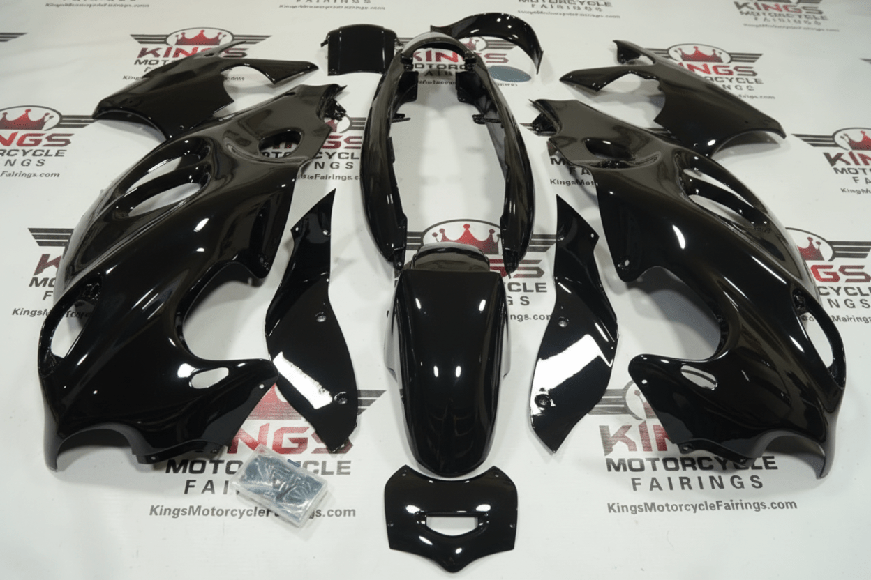 Suzuki GSX600F Katana Fairings (1998-2006) Black from KingsMotorcycleFairings.com