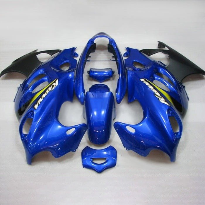 Suzuki GSX600F Katana Fairings (1998-2006) Blue, Black, White, Yellow from KingsMotorcycleFairings.com
