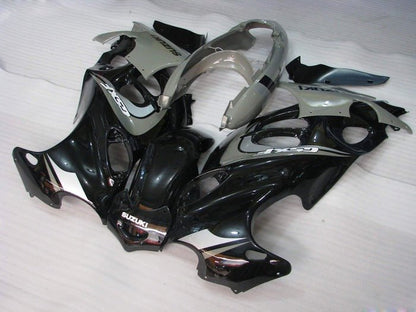 Suzuki GSX750F Katana Fairings (1998-2006) Black, Gray from KingsMotorcycleFairings.com