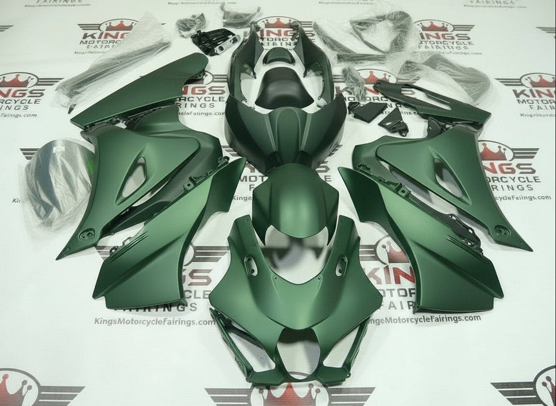 Suzuki GSXR1000 Fairings (2017-2025) Matte Army Green at KingsMotorcycleFairings.com