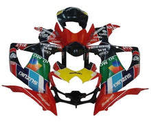 Suzuki GSXR600 Fairing Kit (2008-2010) Red, Black Snap On at KingsMotorcycleFairings.com