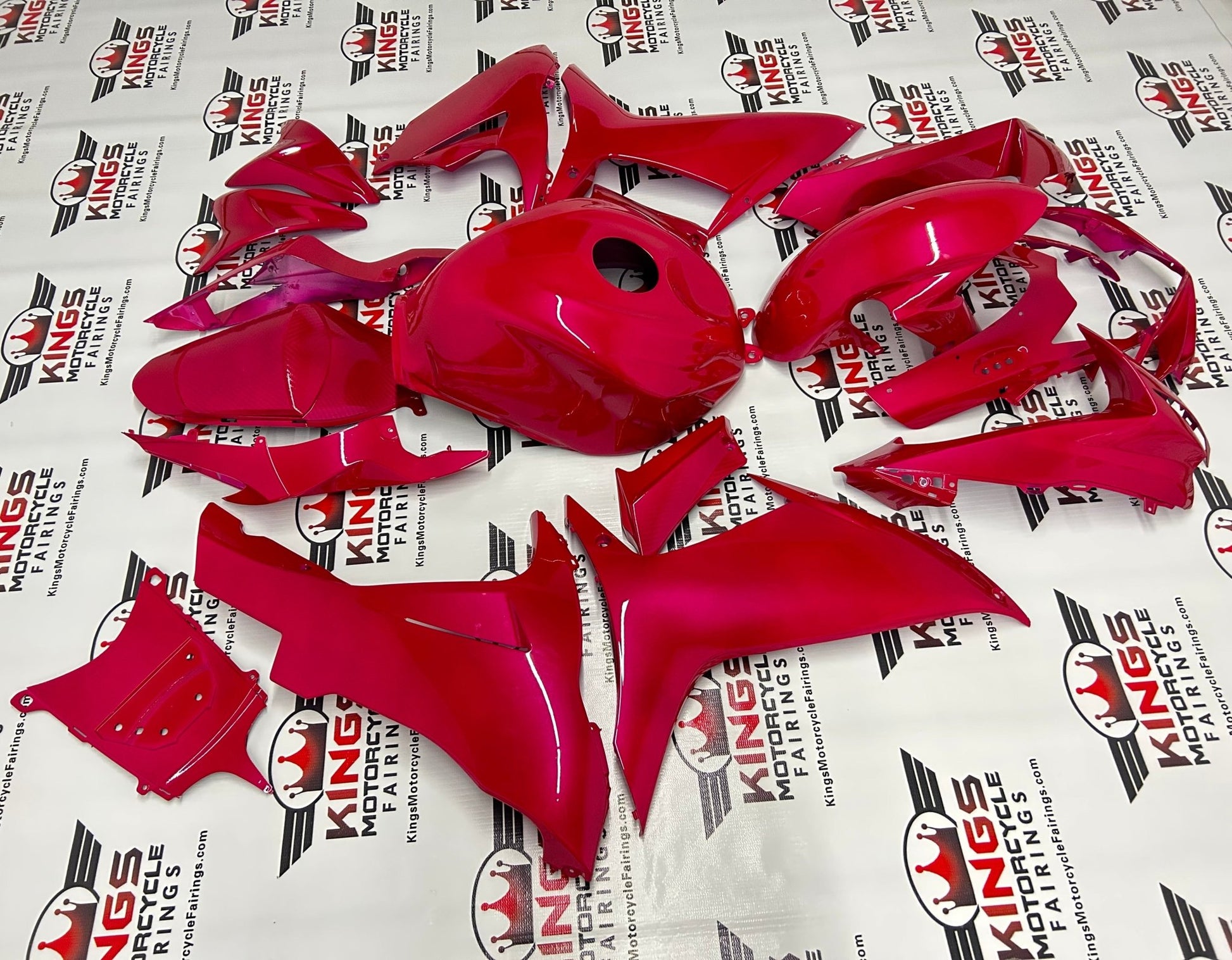 Suzuki GSXR600 Fairing Set (2011-2024) Pink at KingsMotorcycleFairings.com
