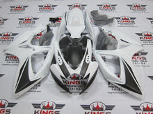 Suzuki GSXR750 (2006-2007) Matte White & Matte Silver Fairings at KingsMotorcycleFairings.com