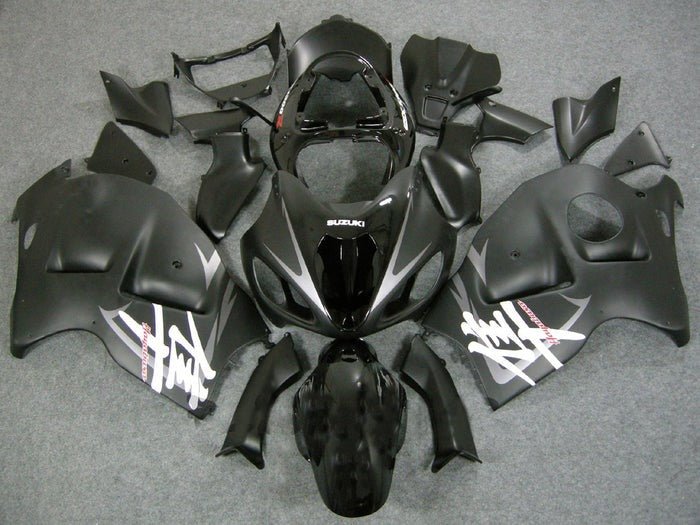 Suzuki Hayabusa Fairing Kit (1999-2007) Matte Black, Gloss Black, White at KingsMotorcycleFairings.com