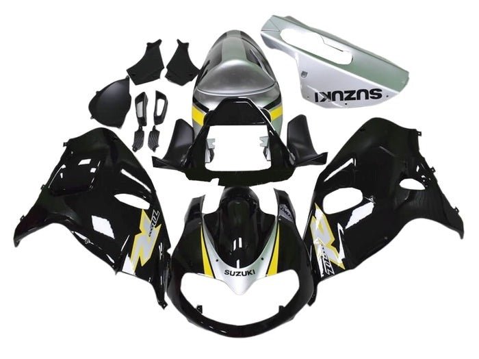 Suzuki TL1000R Fairing kit (1998-2003) Black, Silver, Yellow at KingsMotorcycleFairings.com