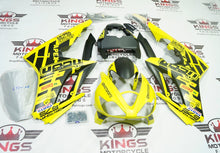 Triumph Daytona 675 Fairings (2006-2008) Matte Yellow, Matte Black at KingsMotorcycleFairings.com