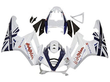 Triumph Daytona 675 Fairing kit (2009-2012) White, Dark Blue at KingsMotorcycleFairings.com