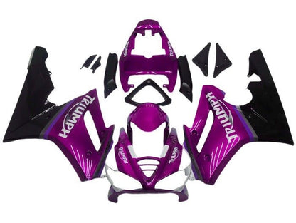 Triumph Daytona 675 Fairing set (2009-2012) Purple, Black at KingsMotorcycleFairings.com