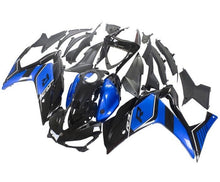 YAMAHA R3 Fairings (2015-2018) Black, Blue, White Stripe at KingsMotorcycleFairings.com